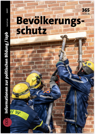 Titelblatt der Broschüre zum Thema "Bevölkerungsschutz", © bpb